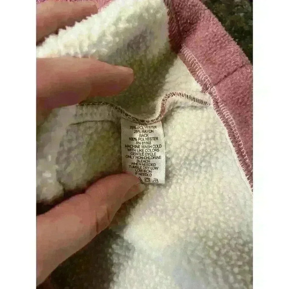 d & co Denim + Company Size 2X Peacoat Pink Button Up Very Soft 5 Buttons Long - Picture 8 of 8